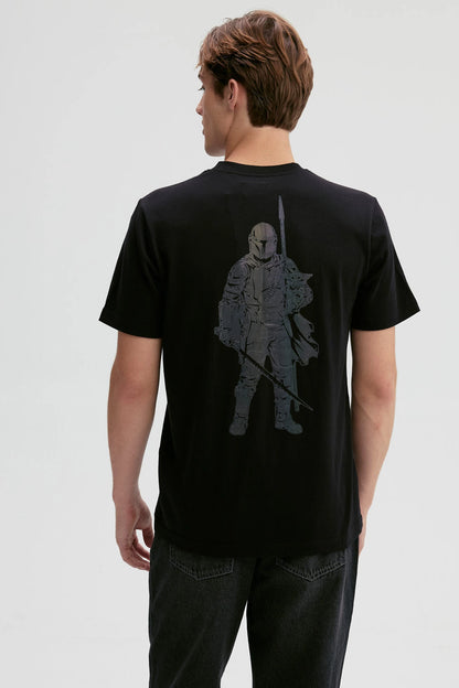 Polera Mandalorian Negra