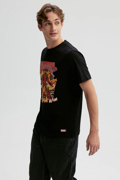 Polera Deadpool Negra