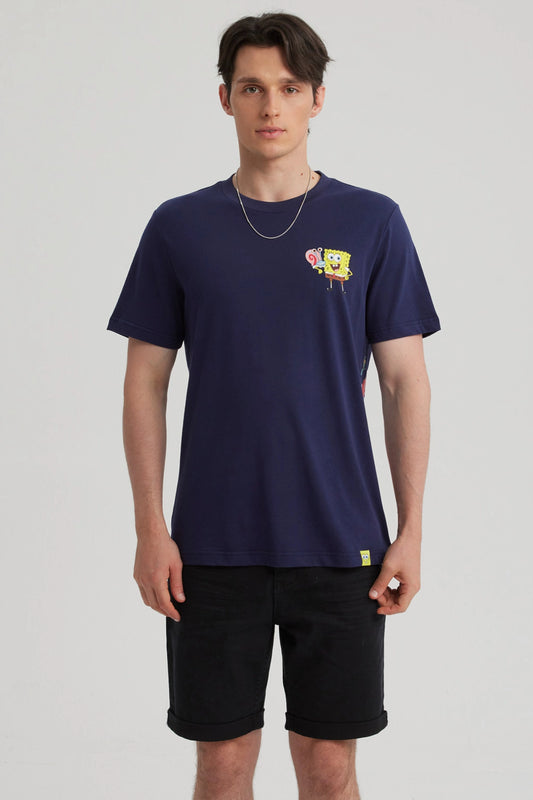 Polera Bob Esponja Azul