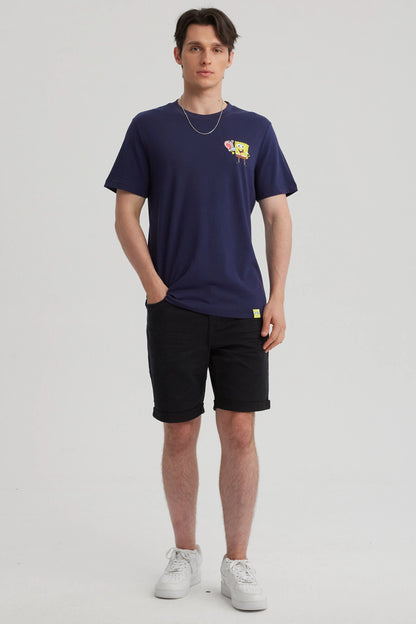 Polera Bob Esponja Azul