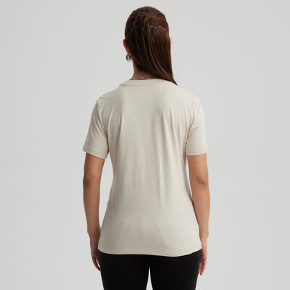 Polera Harry Potter Hogwarts Beige