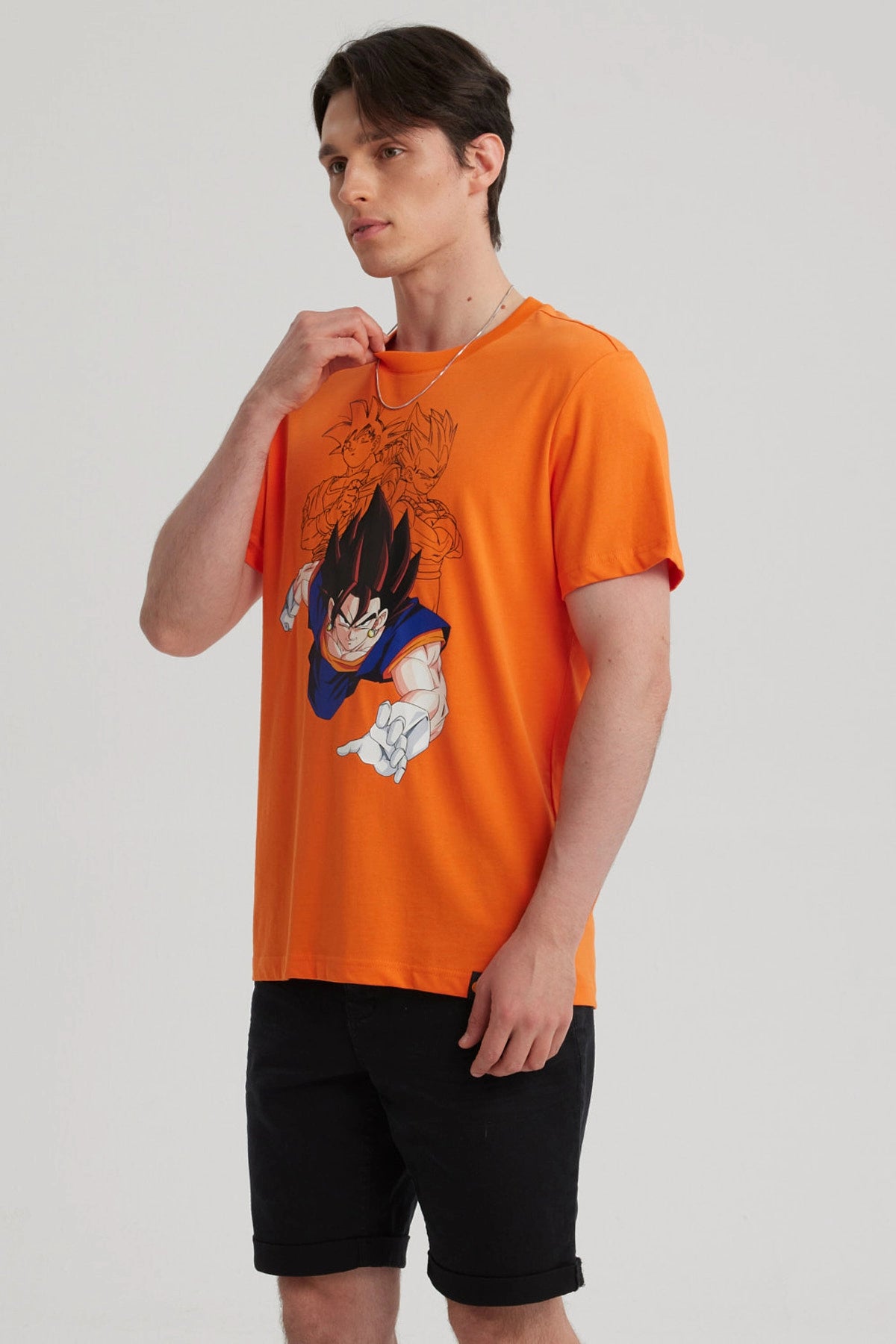Polera Dragon Ball Naranjo