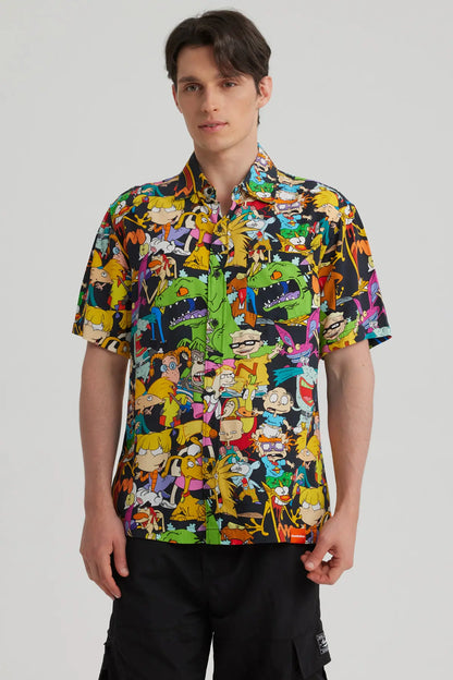 Camisa Nickelodeon Negra