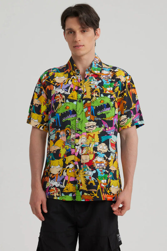 Camisa Nickelodeon Negra