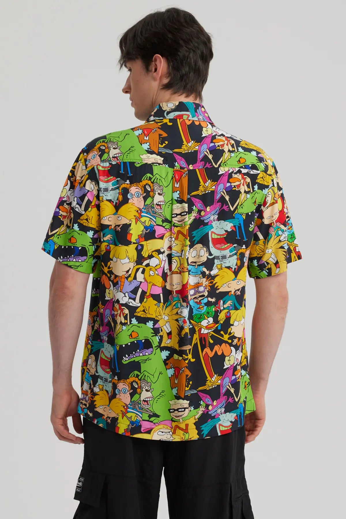 Camisa Nickelodeon Negra