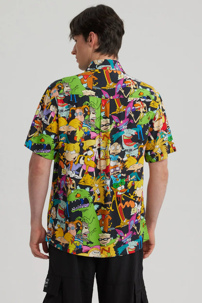 Camisa Nickelodeon Negra