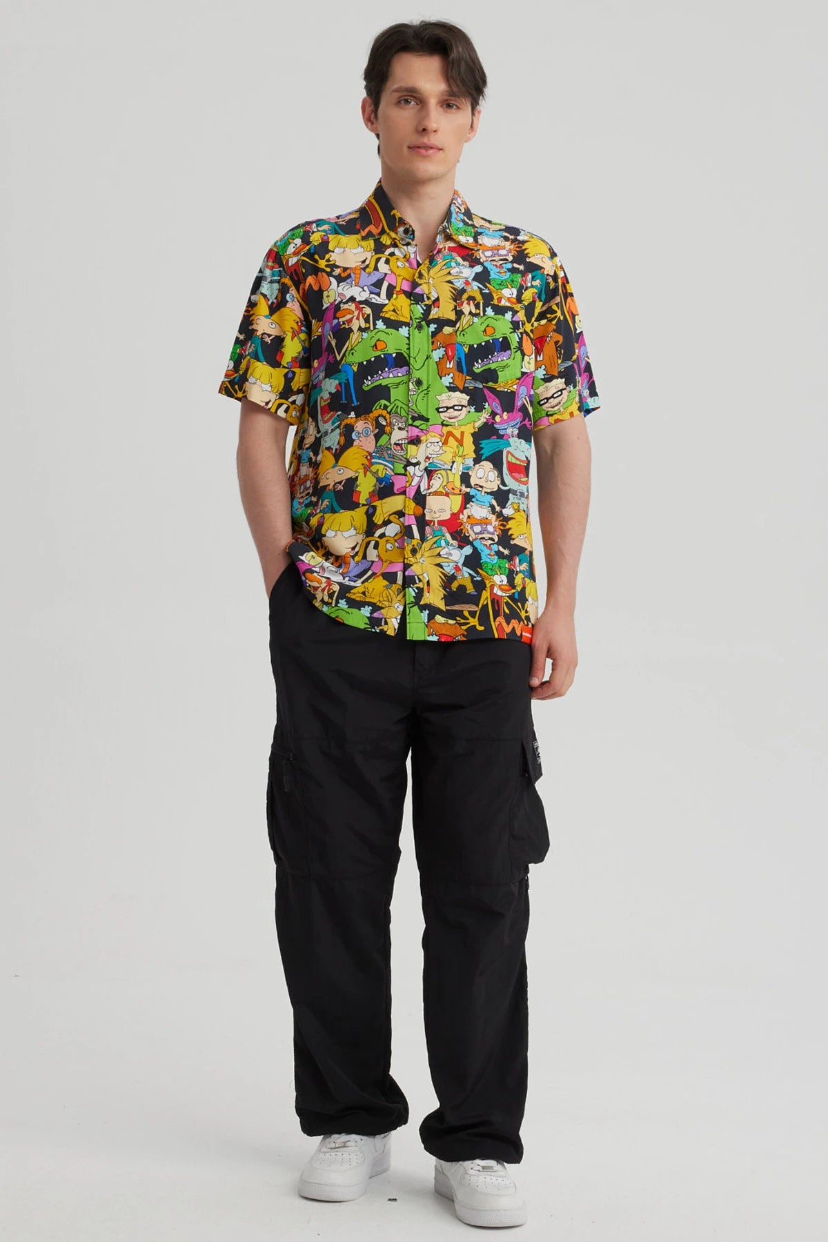 Camisa Nickelodeon Negra