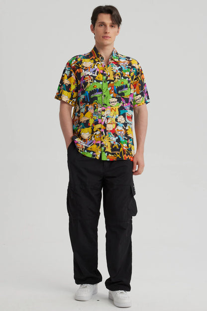 Camisa Nickelodeon Negra