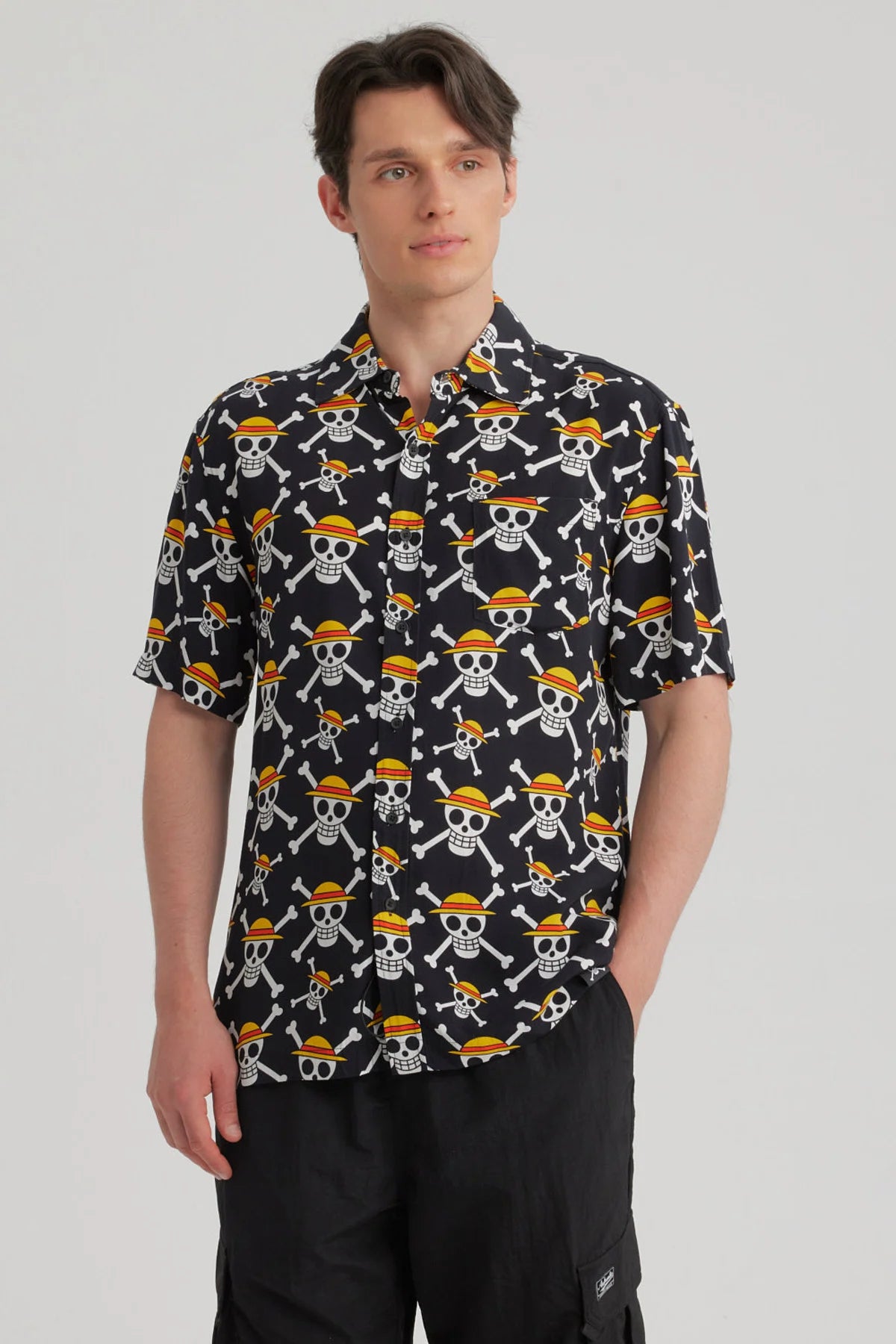 Camisa One Piece Negra