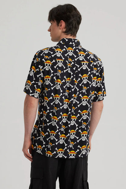 Camisa One Piece Negra