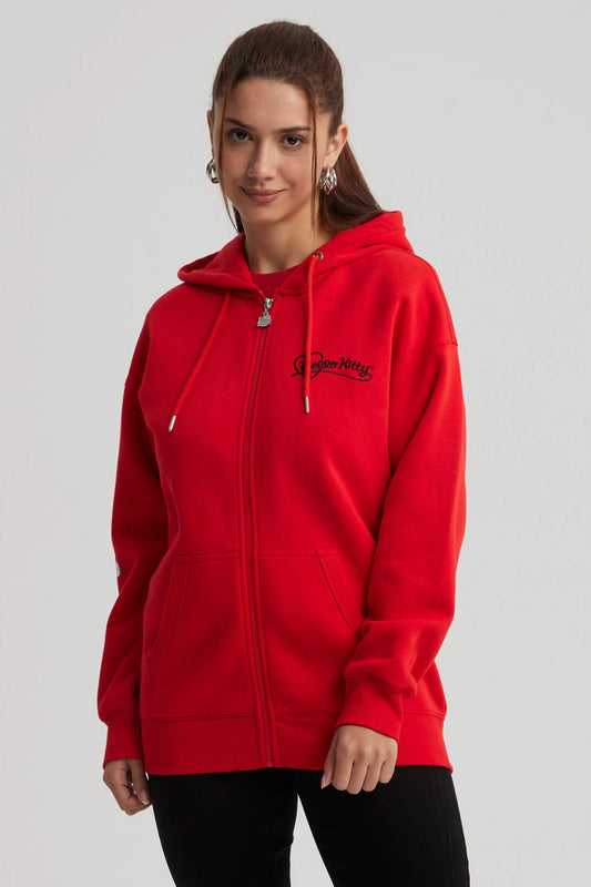Polerón Hello Kitty Rojo