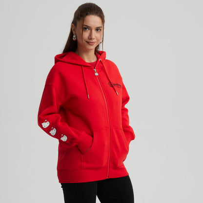 Polerón Hello Kitty Rojo