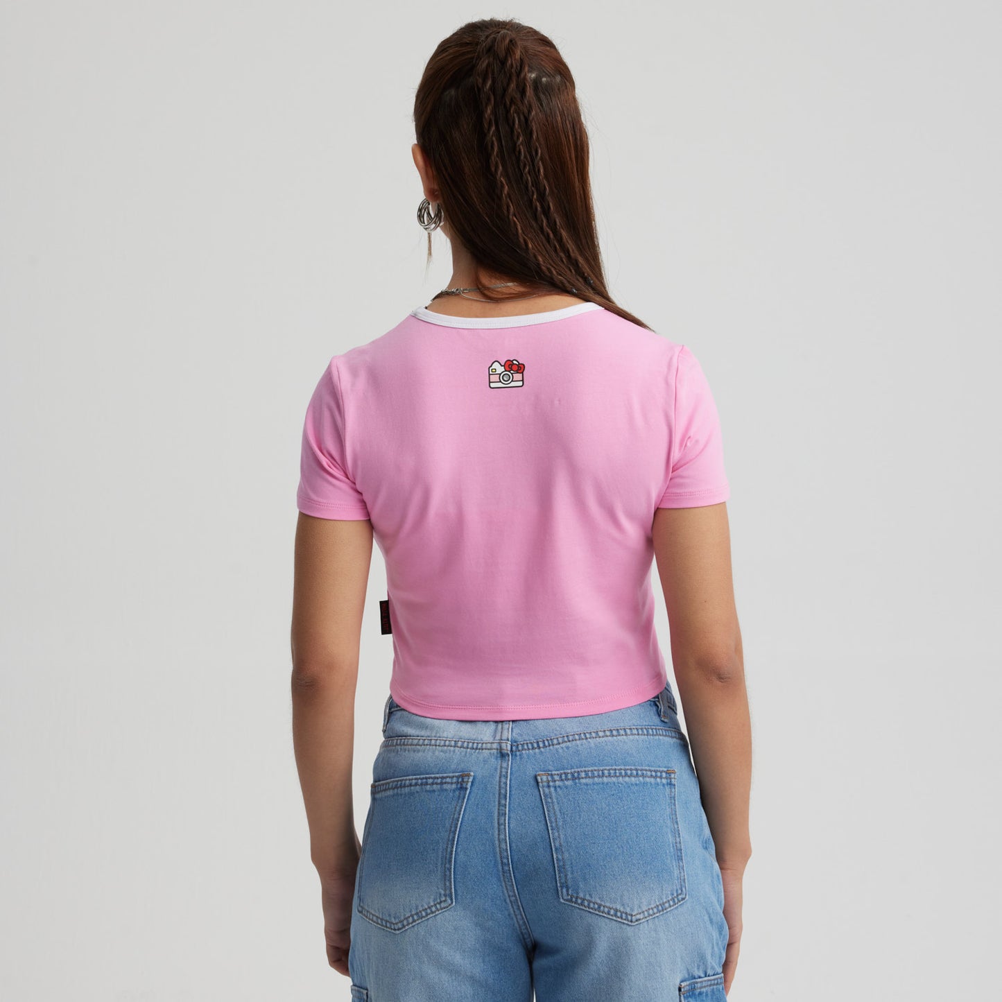 Polera Hello Kitty Rosada