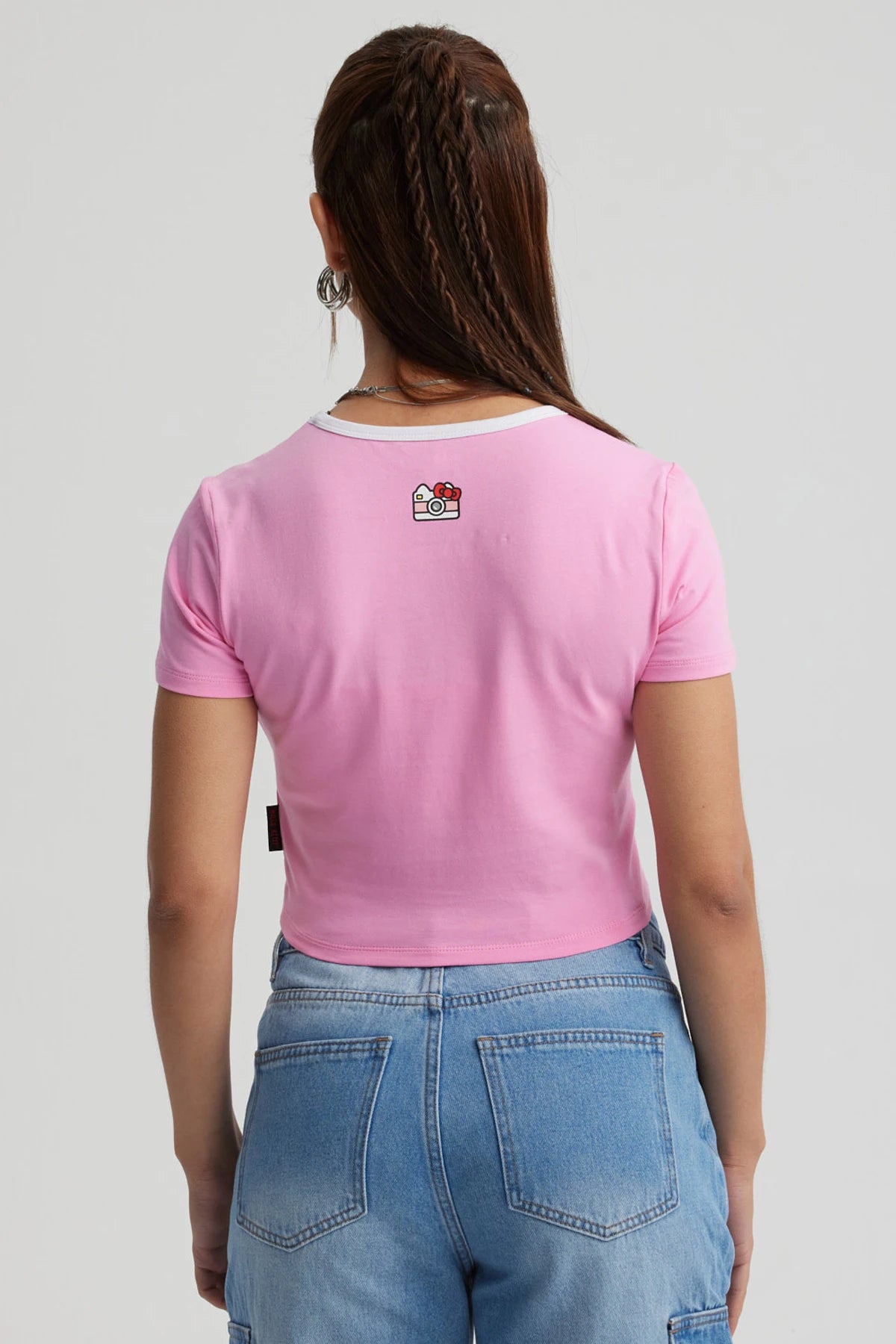 Polera Hello Kitty Rosada