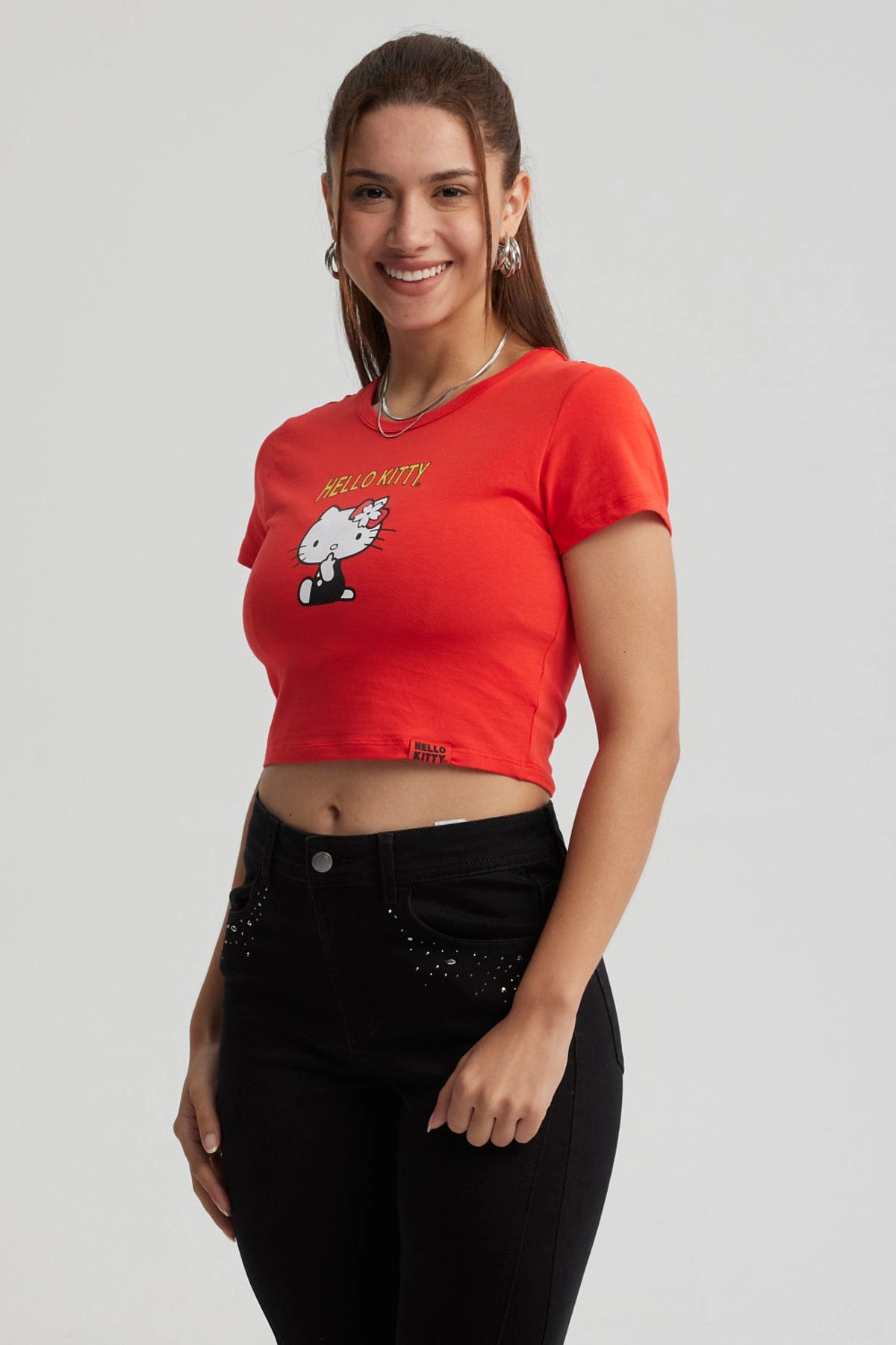 Polera Hello Kitty Roja