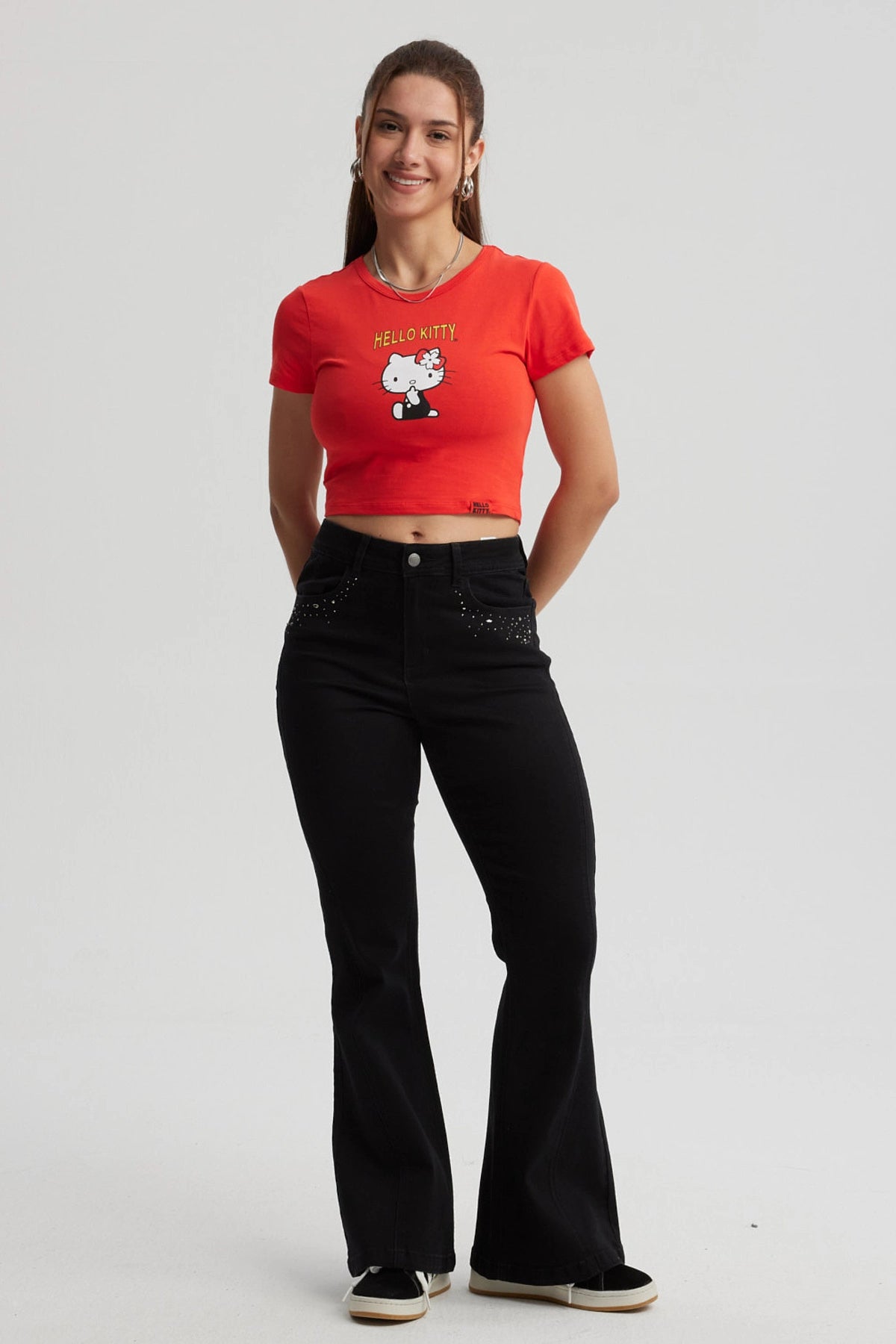 Polera Hello Kitty Roja