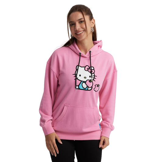 Polerón Hello Kitty Rosado