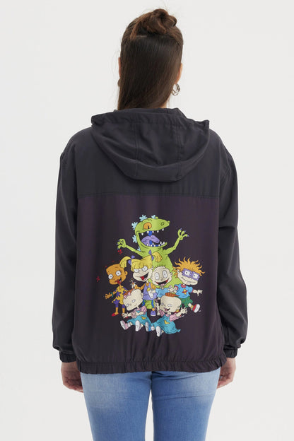 Cortavientos Rugrats Negro