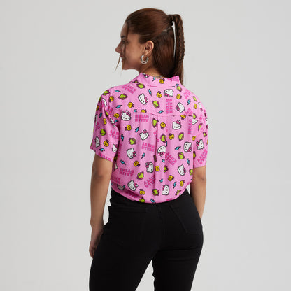 Camisa Hello Kitty Rosada