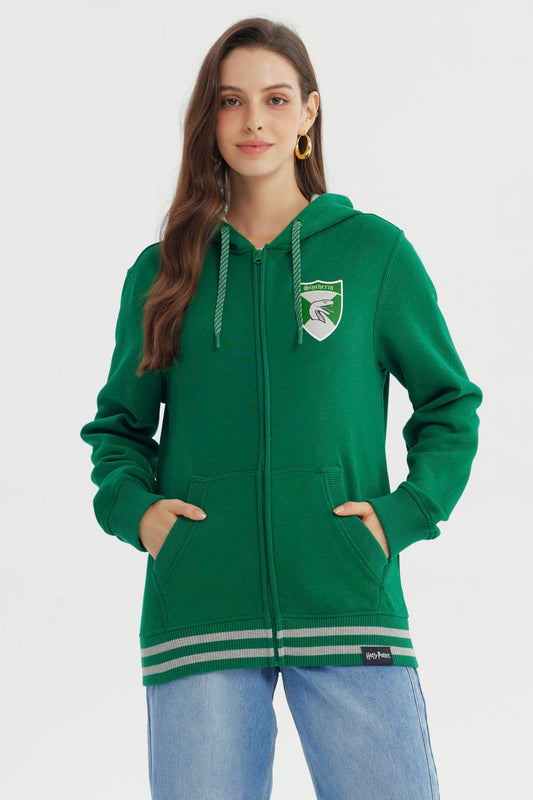 Polerón Harry Potter Slytherin Verde