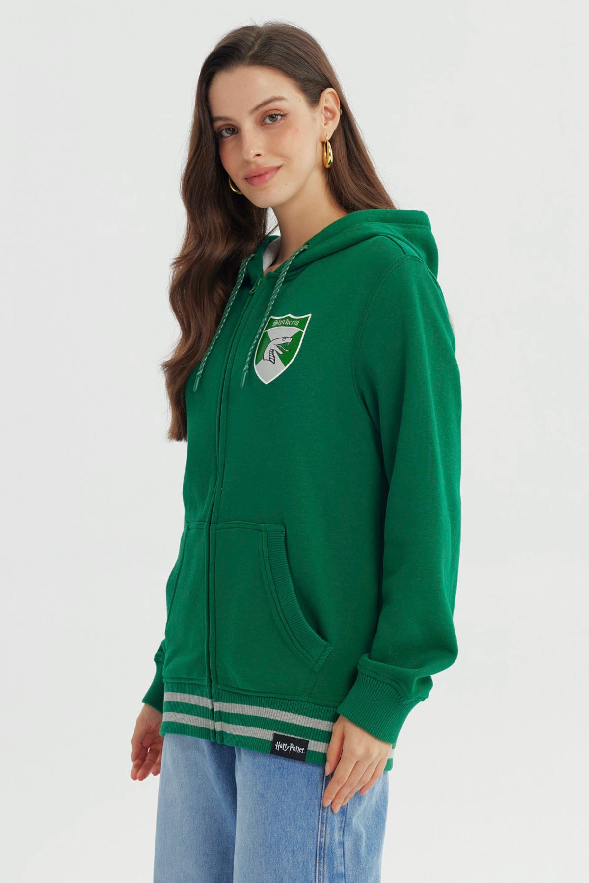 Polerón Harry Potter Slytherin Verde
