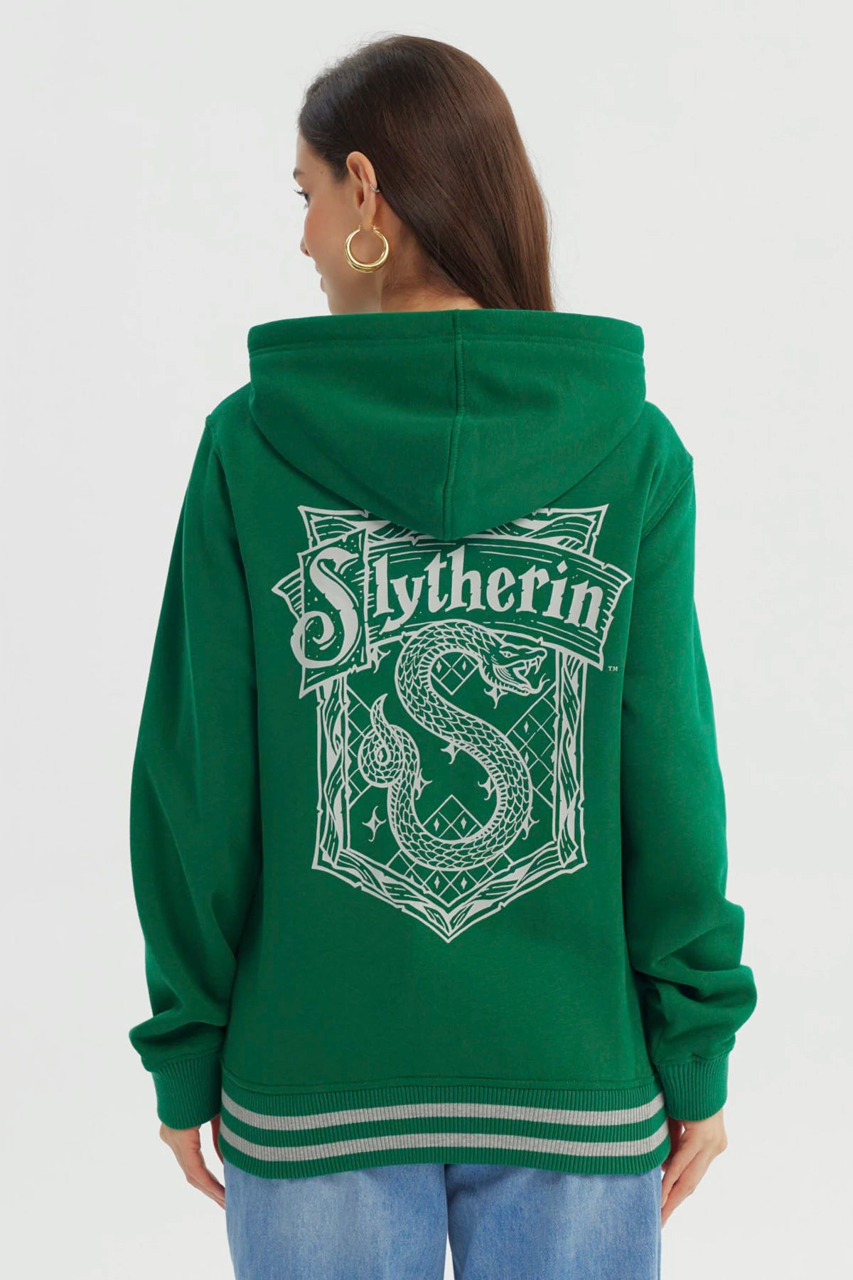 Polerón Harry Potter Slytherin Verde