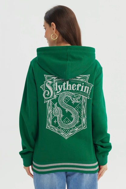 Polerón Harry Potter Slytherin Verde