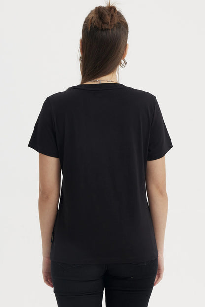 Polera Mickey & Sus Amigos Negro