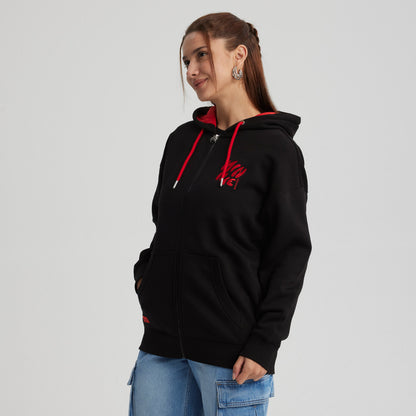 Polerón Minnie Mouse Negro