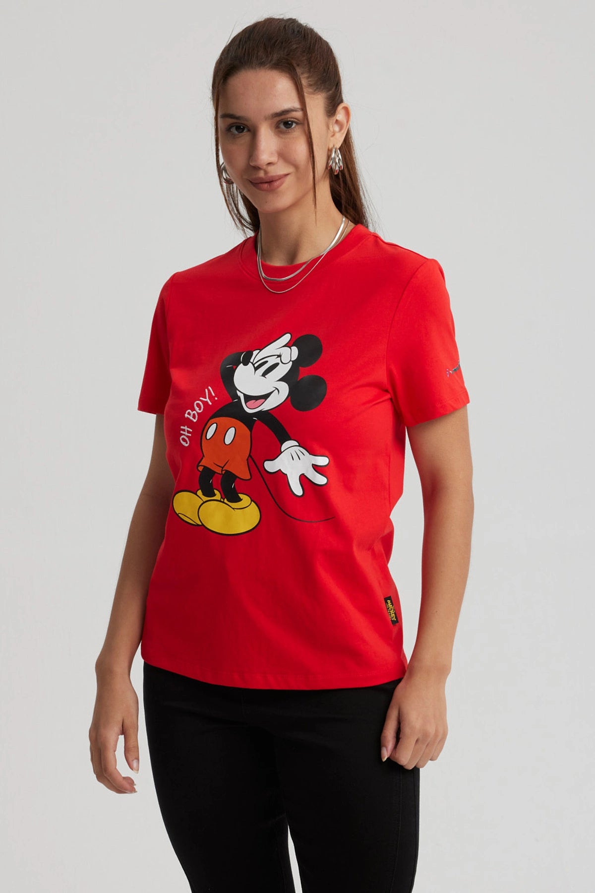 Polera Mickey Mouse Roja