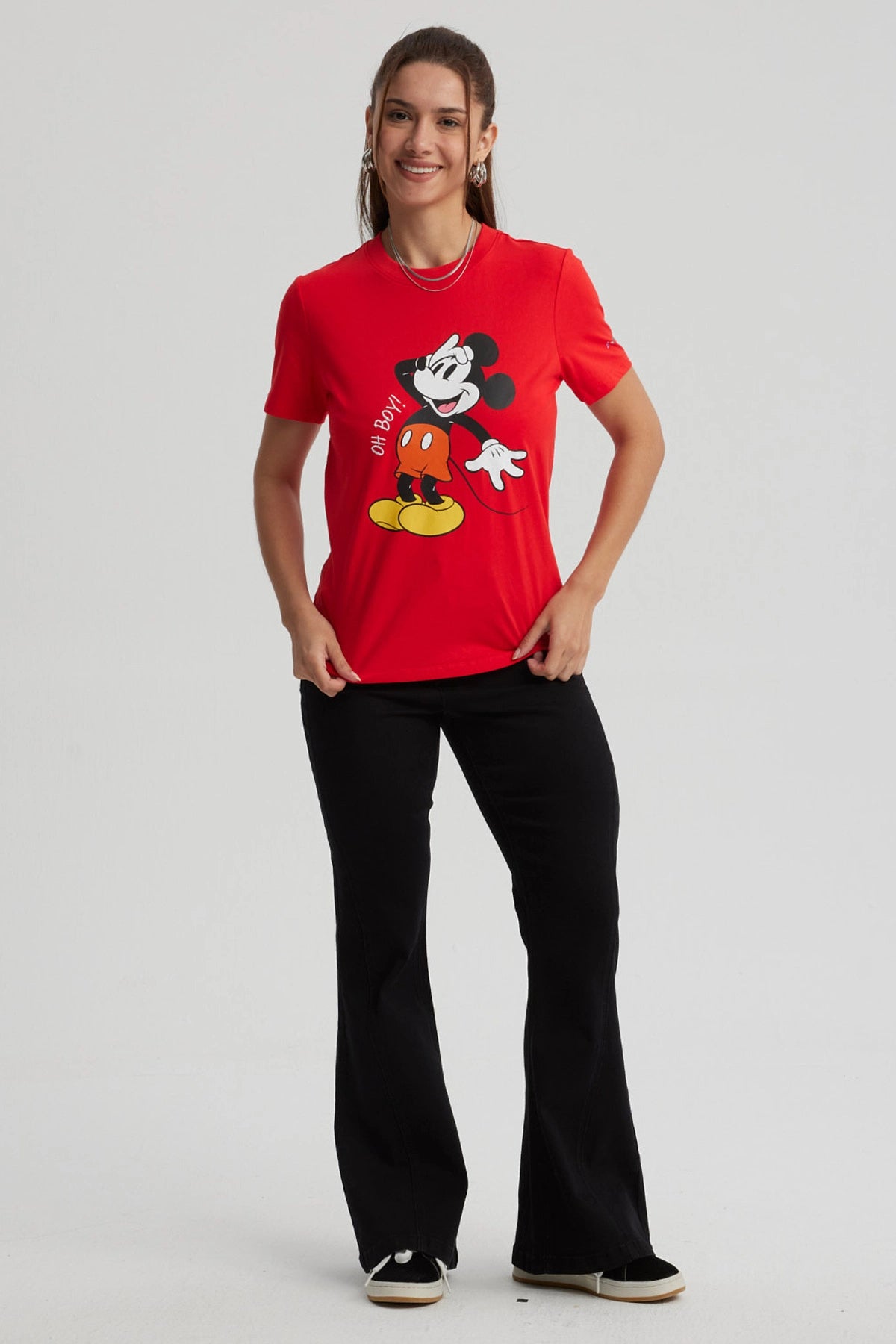 Polera Mickey Mouse Roja