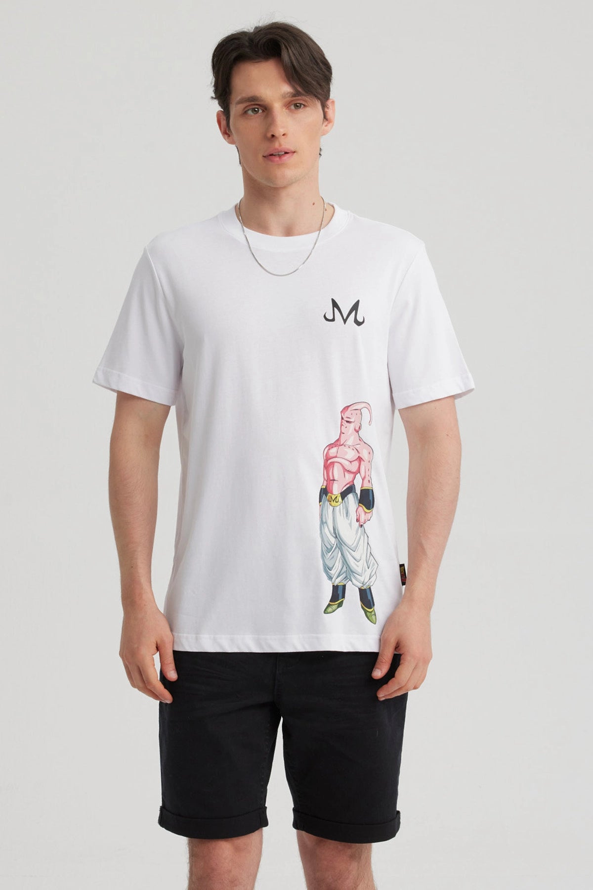 Polera Dragon Ball Majin Buu Blanca