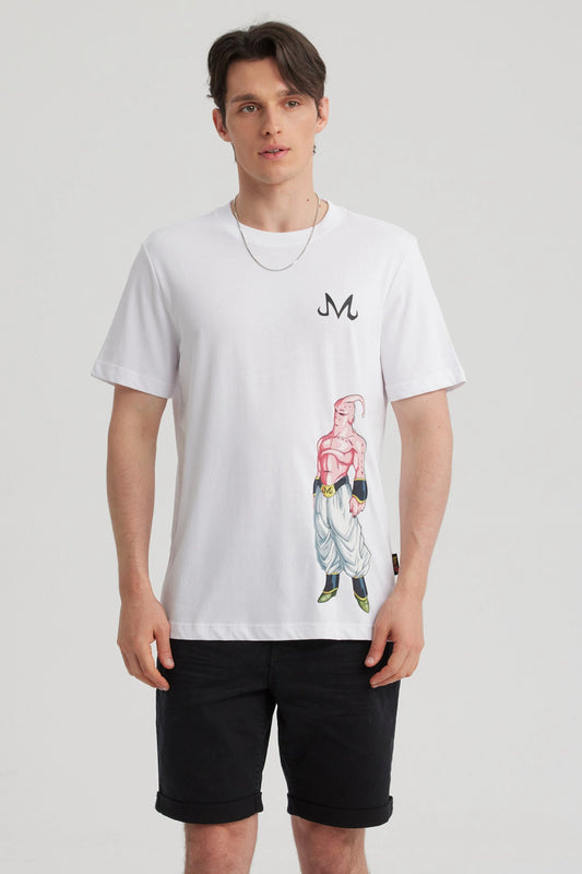 Polera Dragon Ball Majin Buu Blanca
