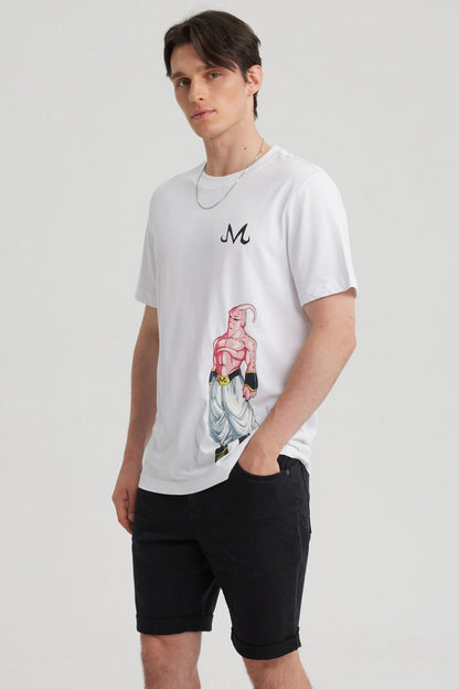 Polera Dragon Ball Majin Buu Blanca