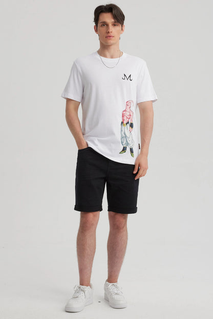 Polera Dragon Ball Majin Buu Blanca