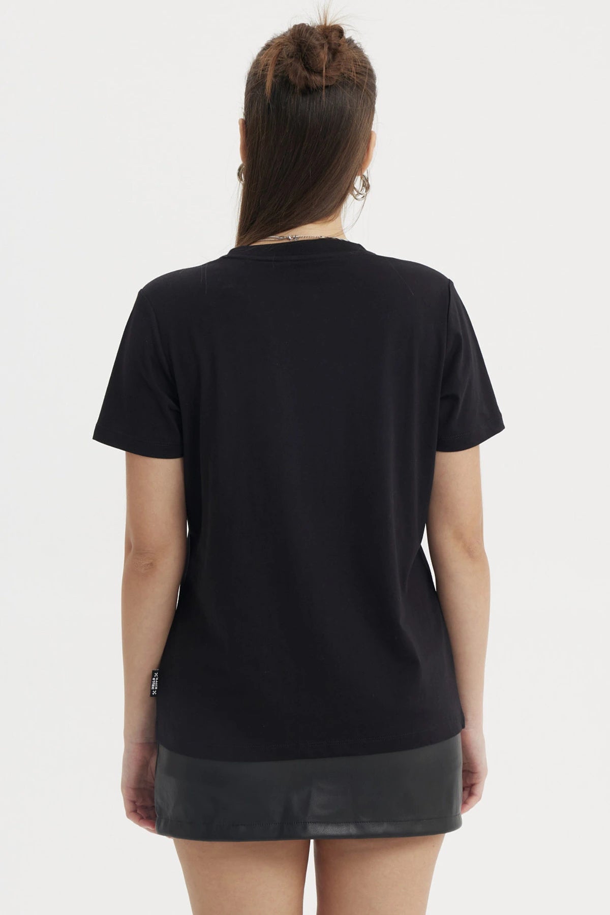 Polera Mujer Hello Kitty Negra