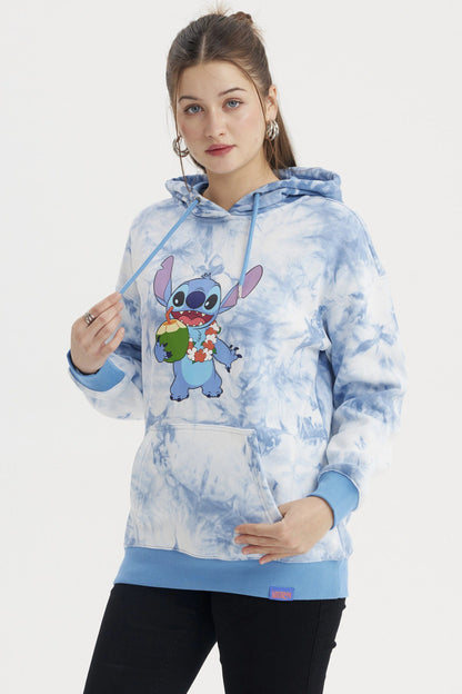 Polerón Stitch Blanco