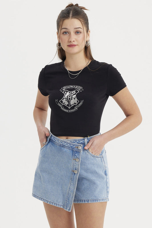 Polera Harry Potter Negra