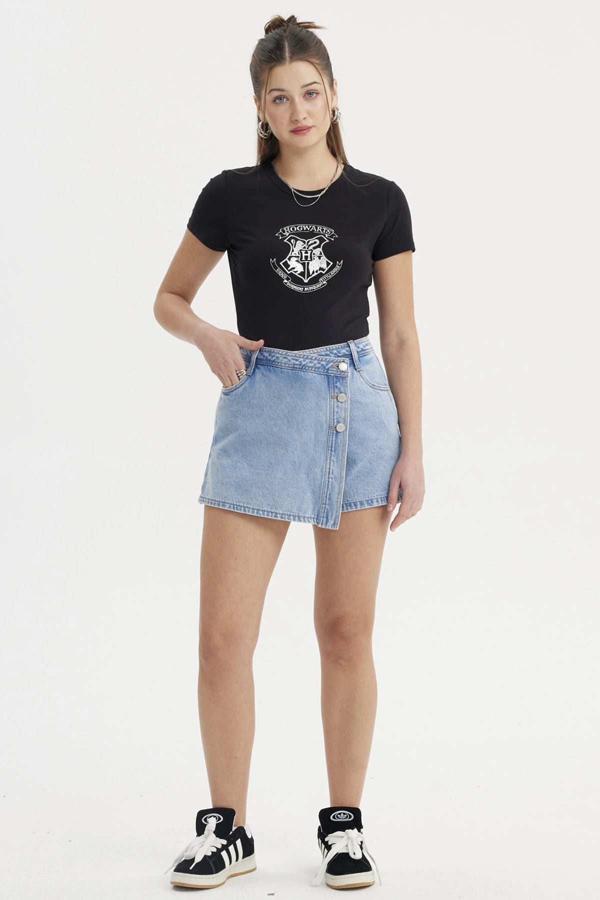 Polera Harry Potter Negra