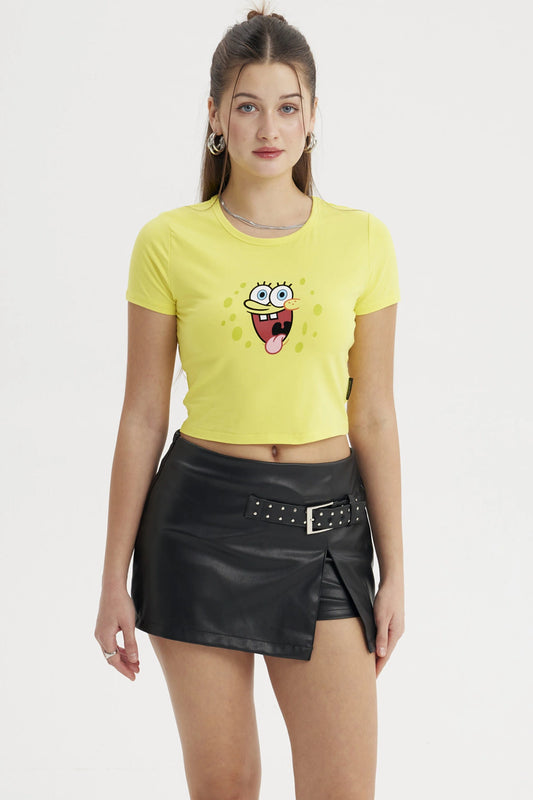 Polera Bob Esponja Amarilla