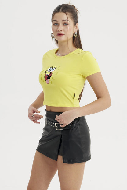 Polera Bob Esponja Amarilla