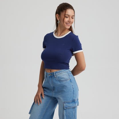 Polera Holly Concept Azul Marino