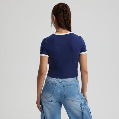 Polera Holly Concept Azul Marino