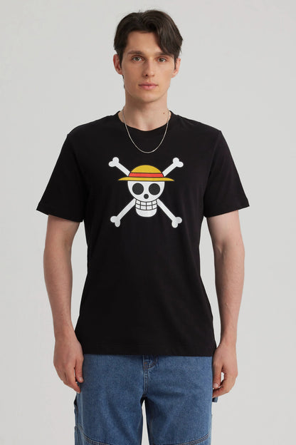 Polera One Piece Negra