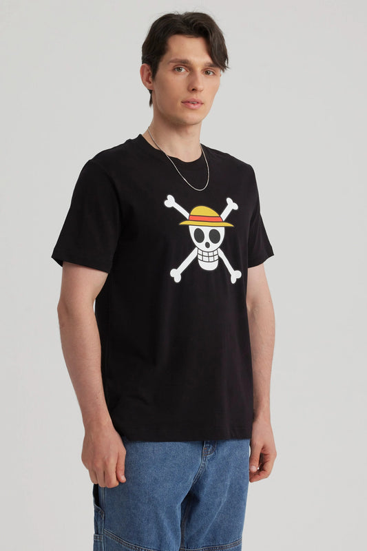 Polera One Piece Negra