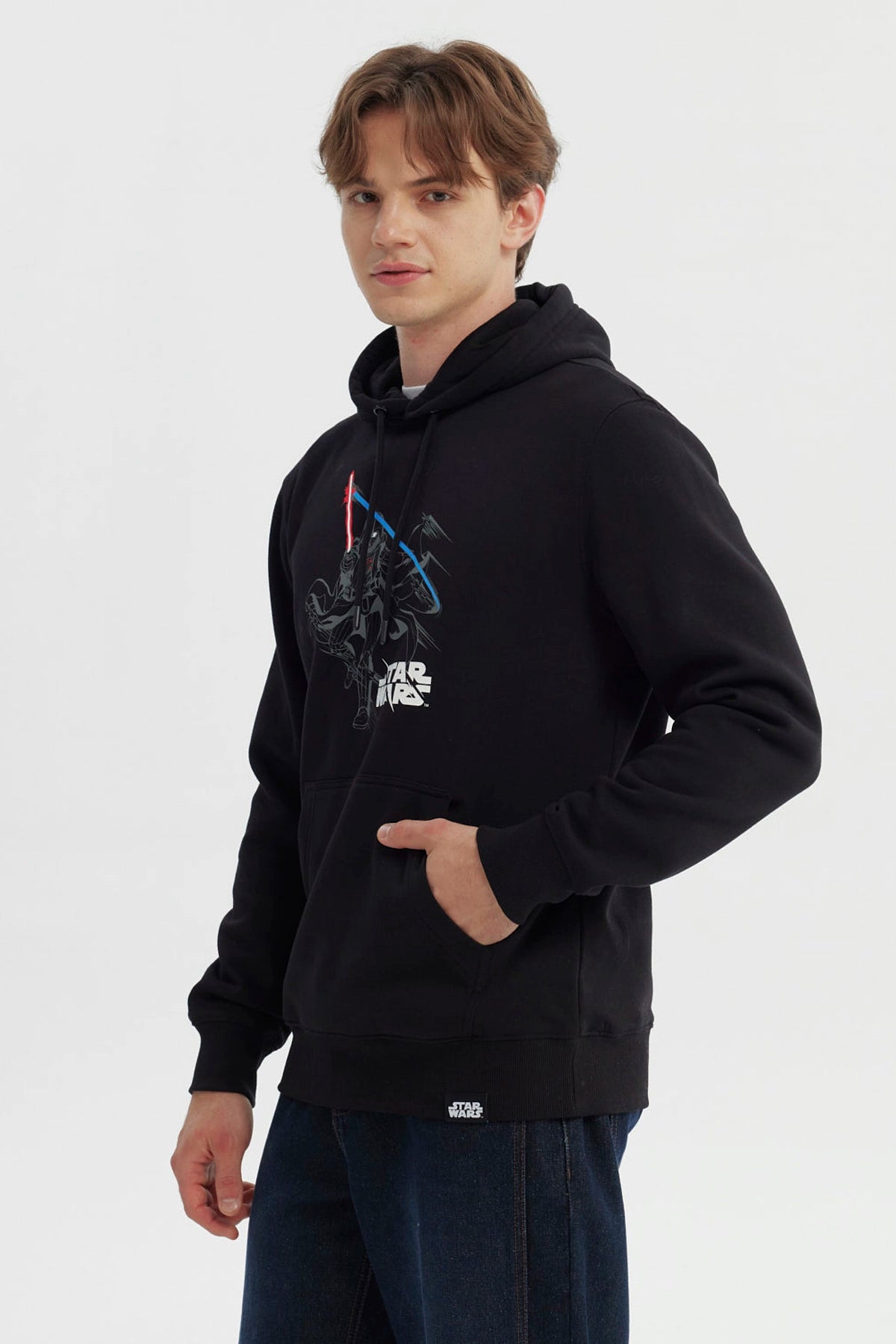 Polerón Hombre Star Wars Negro