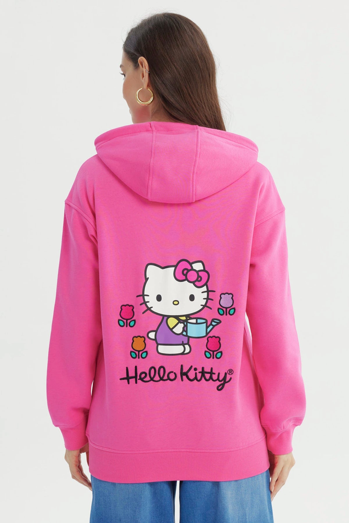 Polerón Mujer Hello Kitty Rosado