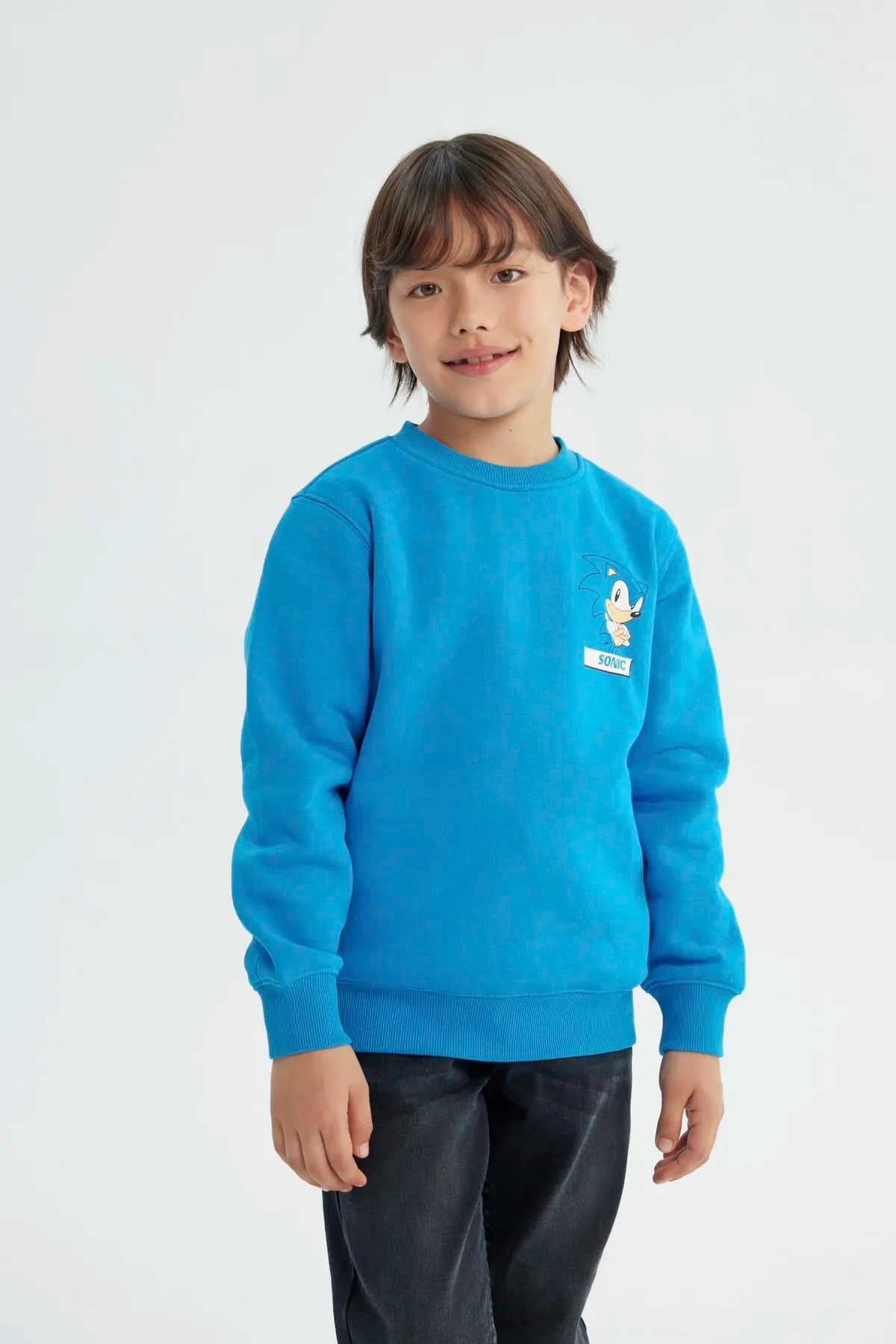 Polerón Niño Sonic Azul