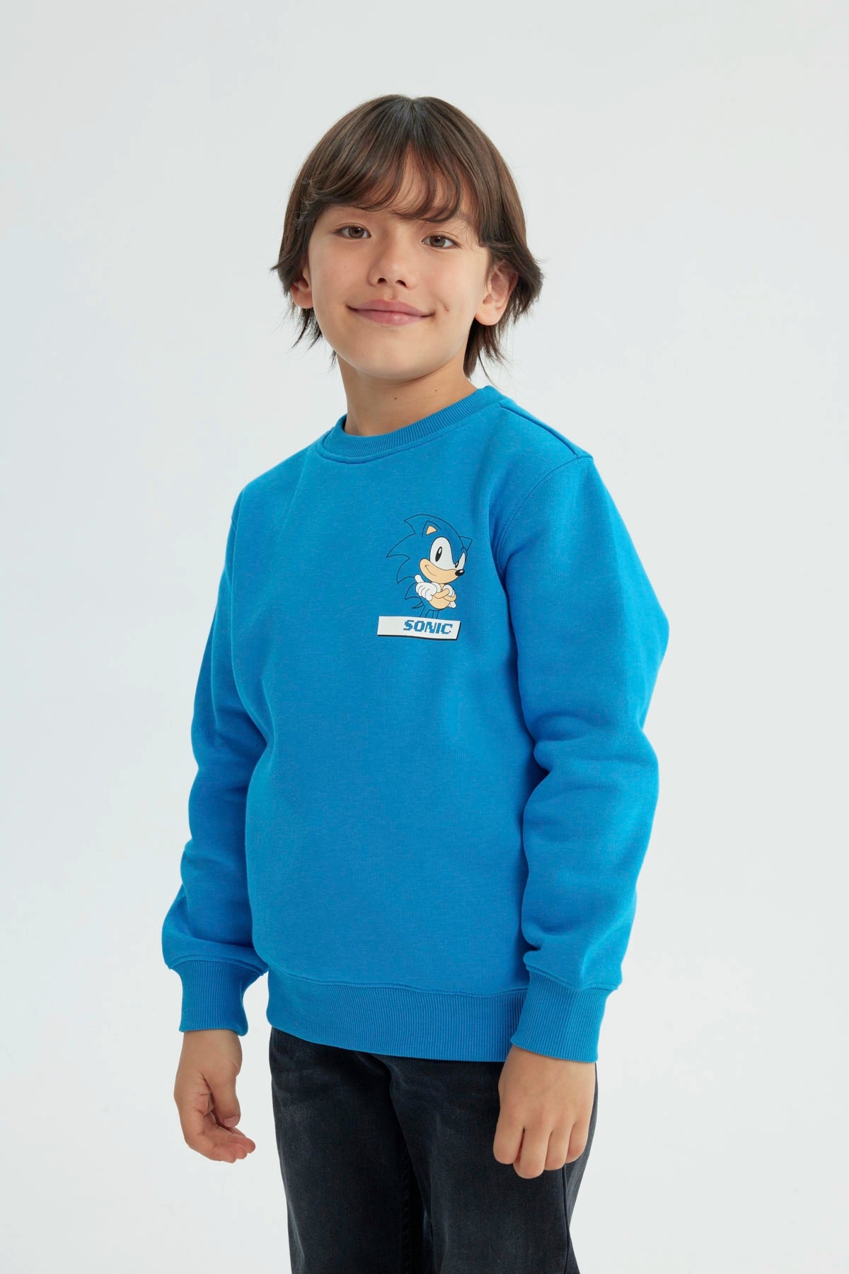 Polerón Niño Sonic Azul