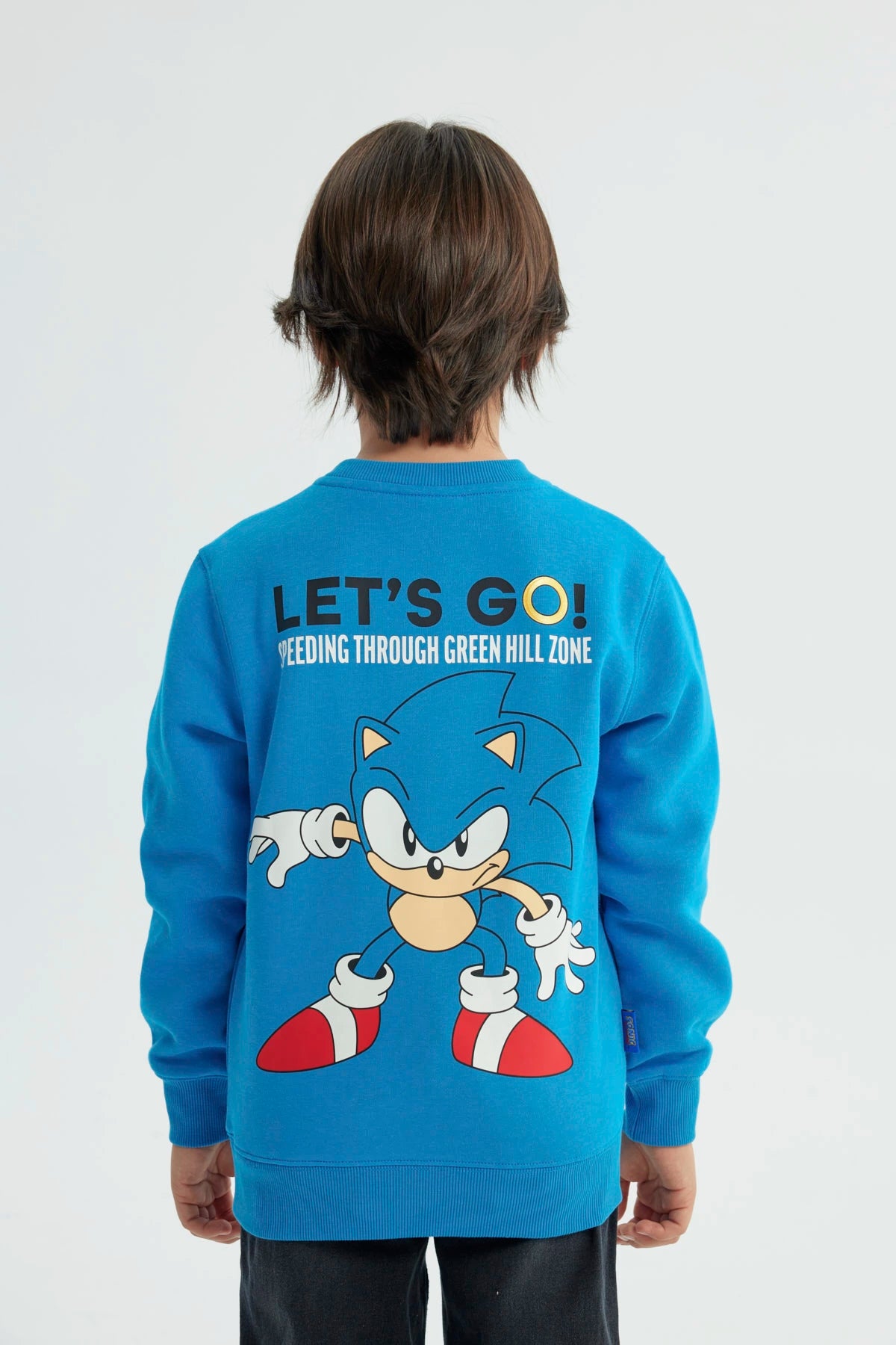 Polerón Niño Sonic Azul